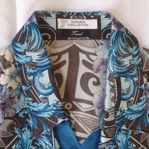 Versace Trend Silk Shirt Mens